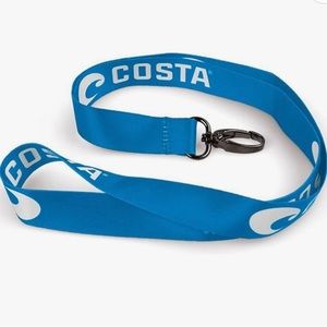 COSTA DEL MAR Lanyard With Swivel Snap Hook Blue LY46 Key Chain